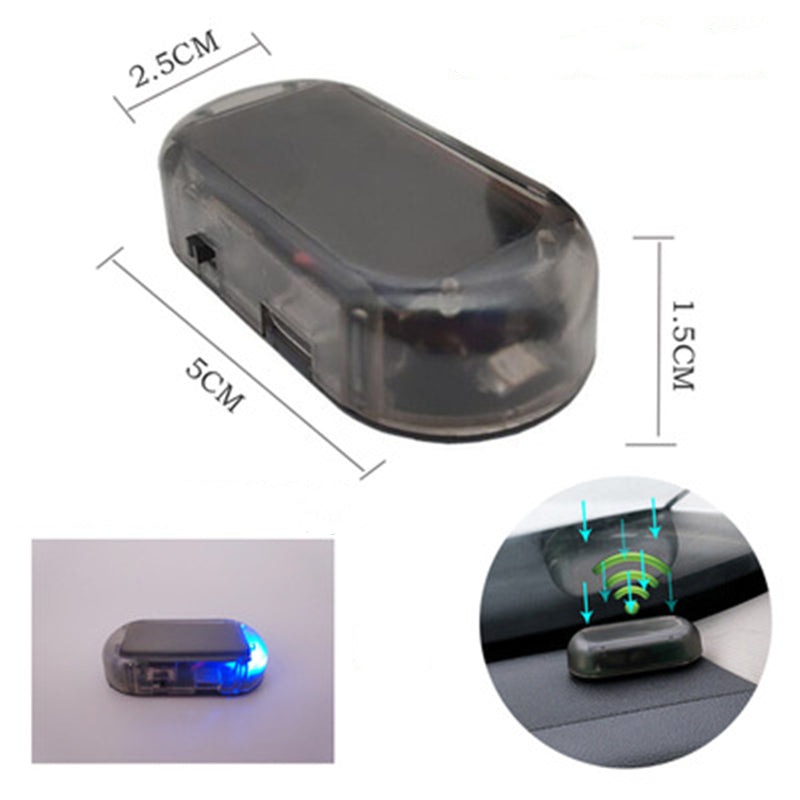 Car Solar Powered Fake Security Light