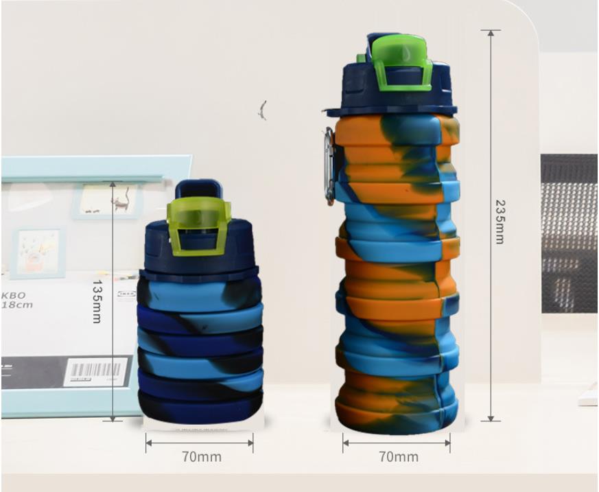 Collapsible Silicone Drink Bottle