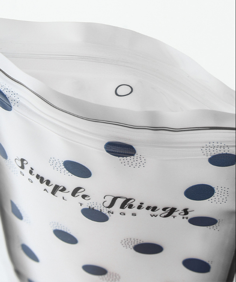Reusable Food Snack Storage Bags - 4pk