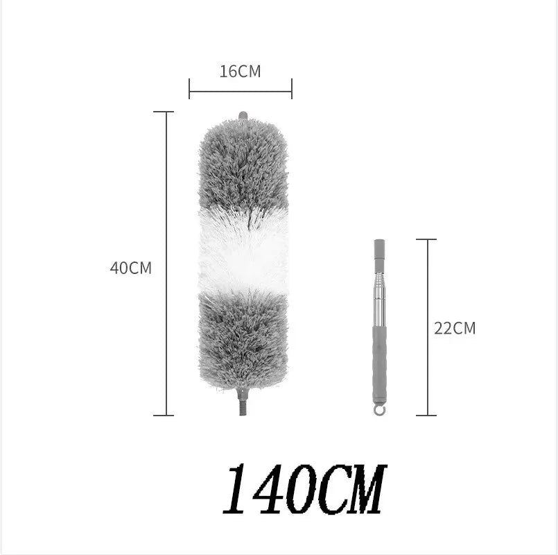 Microfibre Duster with Telescopic Rod
