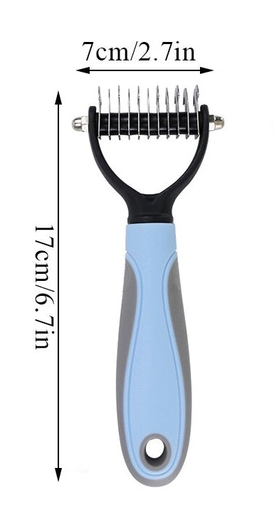 Pet Grooming De-Shedding Double Sided Comb
