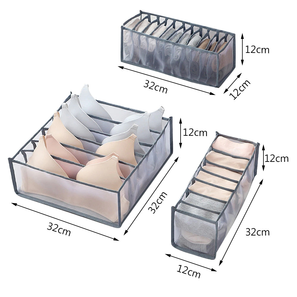 Underwear Drawer Divider Set - 3pce