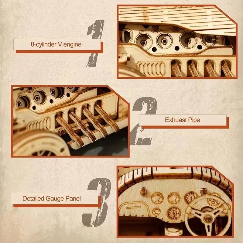 3D Wooden Puzzle