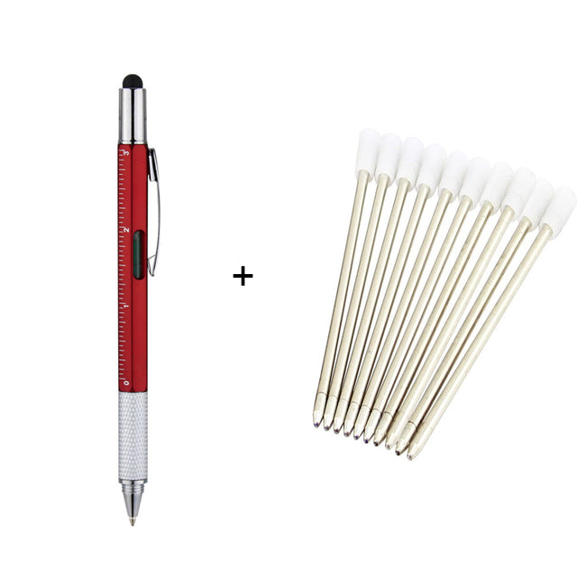 Multi Functional 7 in 1 Pen with Refills