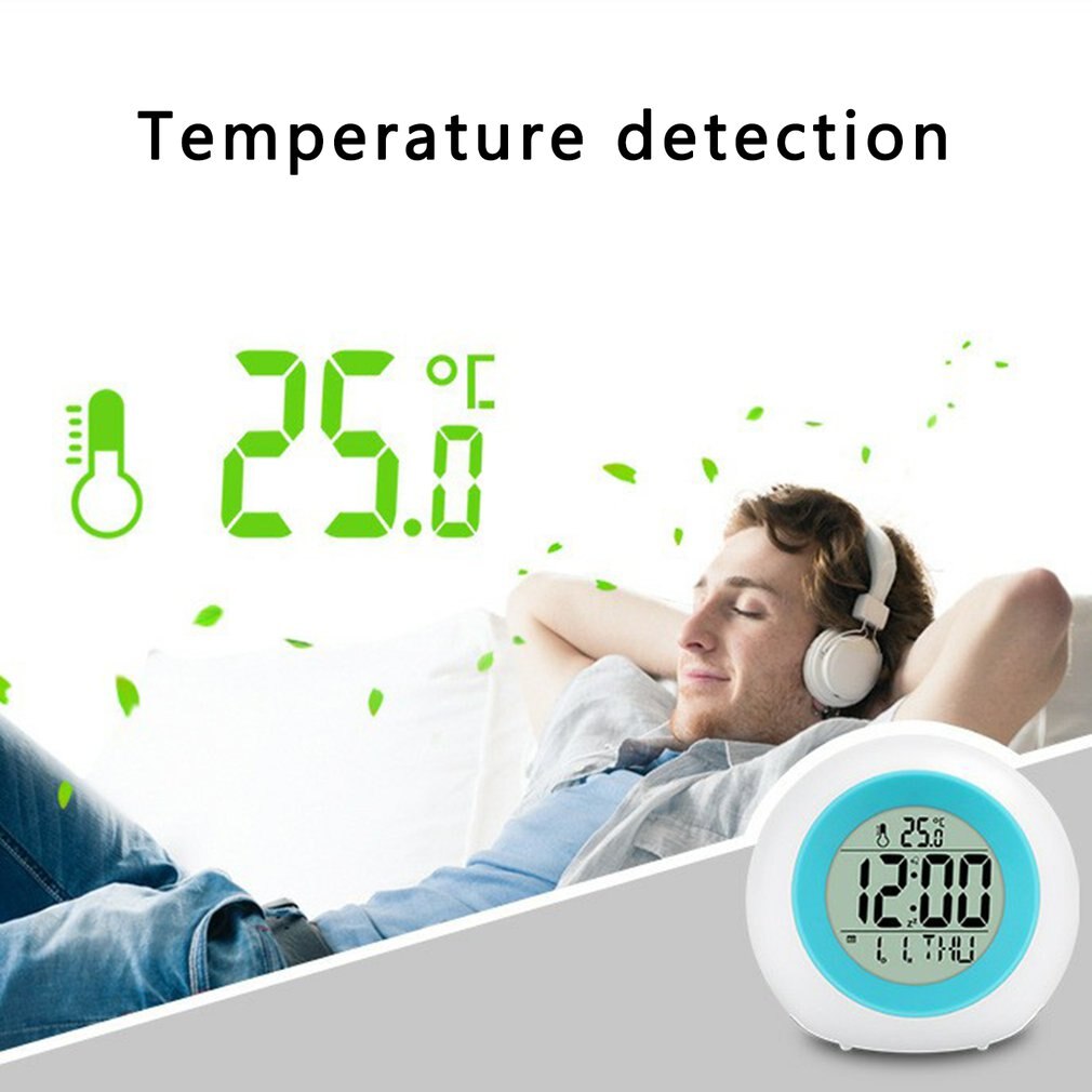 Alarm Clock Digital Colour Changing