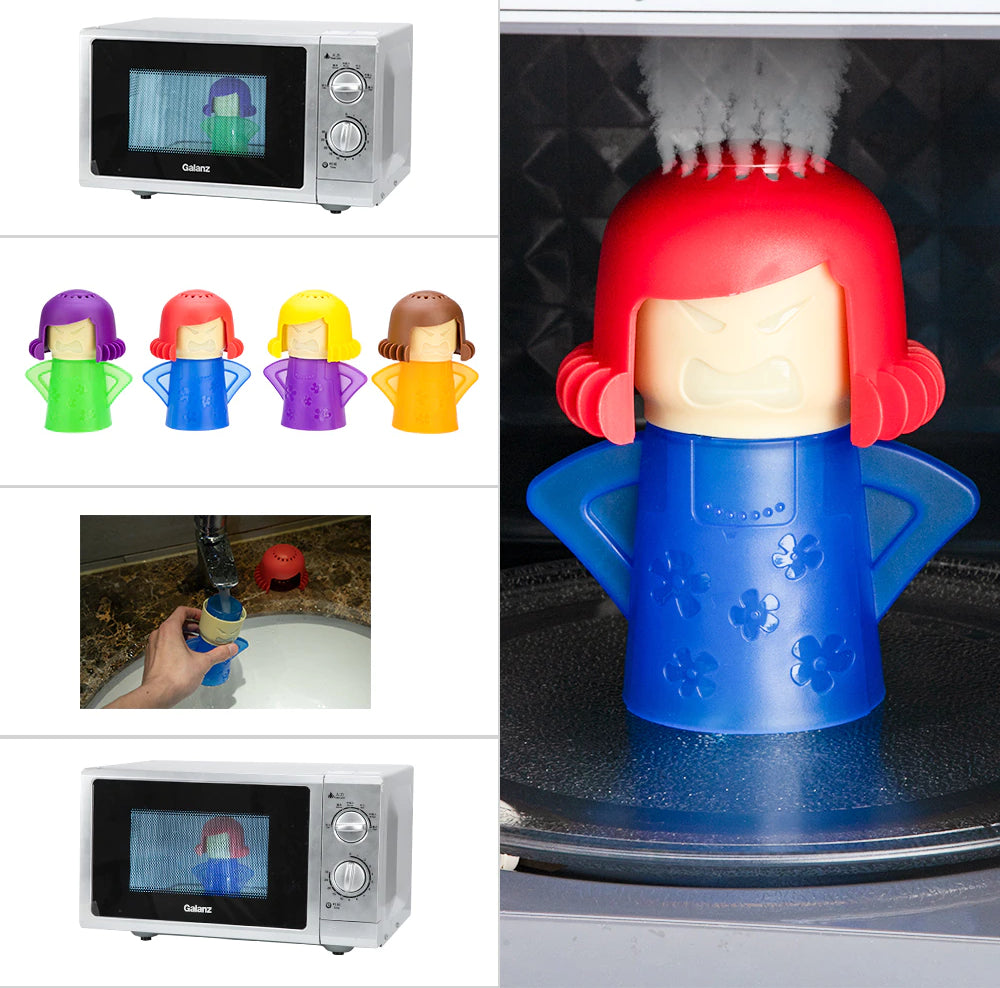 Angry Mom Microwave Cleaner