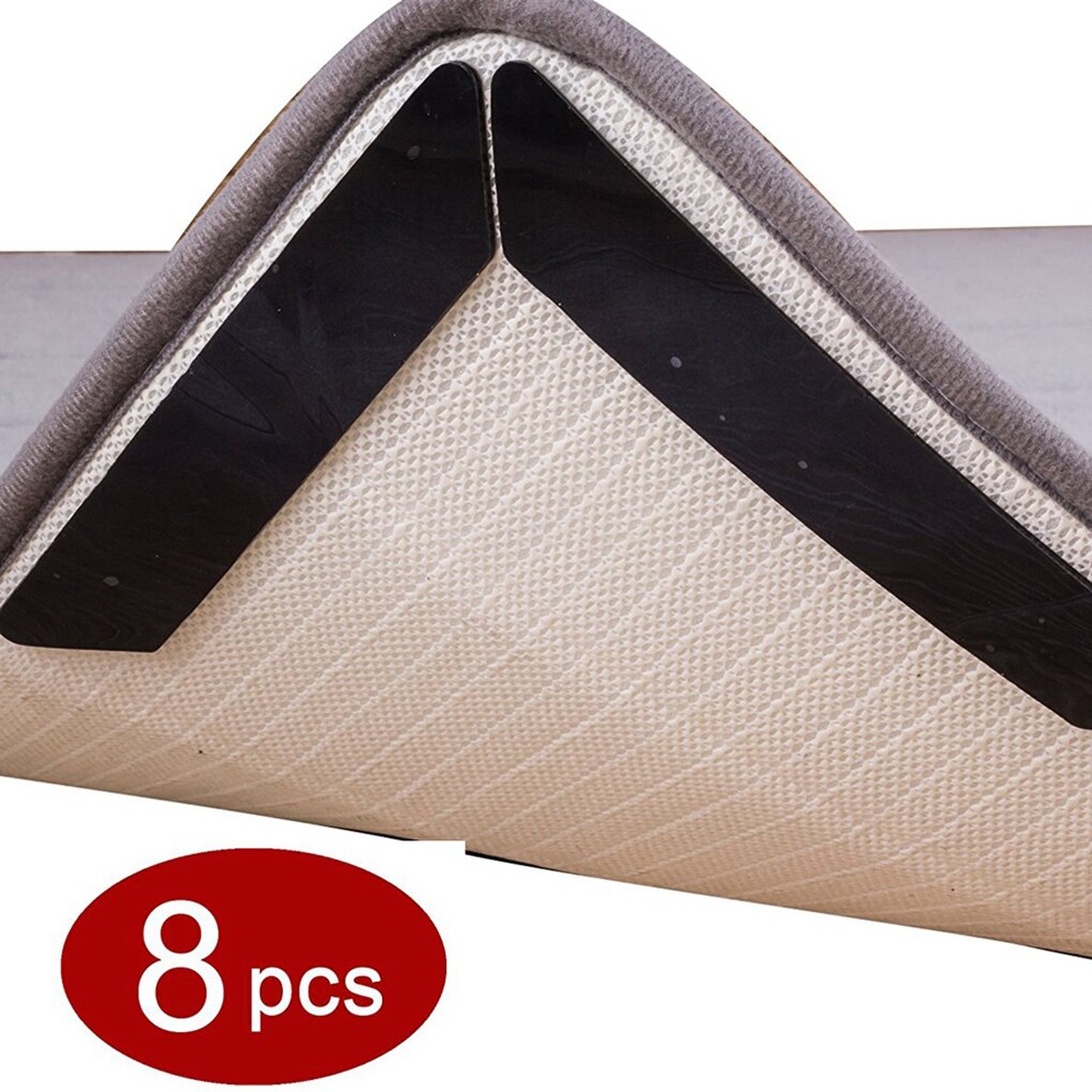 Anti Curling & Anti Slip Carpet Grippers - 8pk