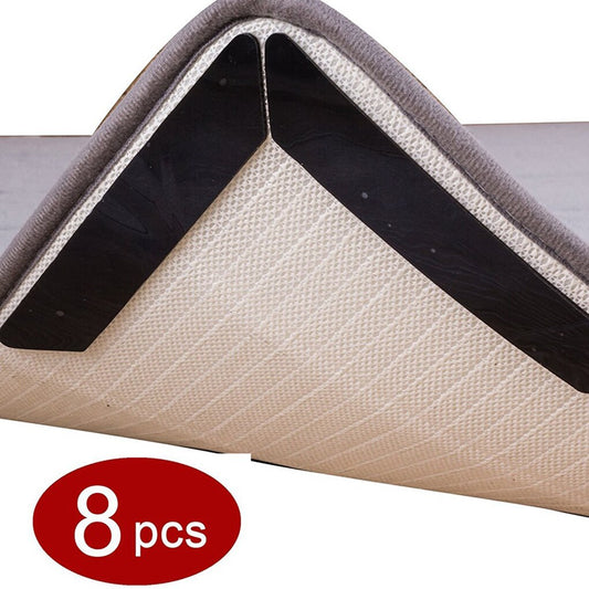 Anti Curling & Anti Slip Carpet Grippers - 8pk