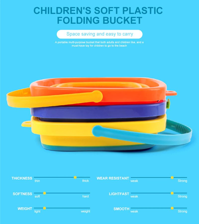 Beach Bucket Collapsible