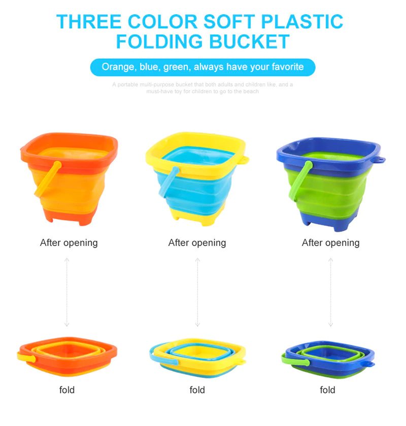 Beach Bucket Collapsible