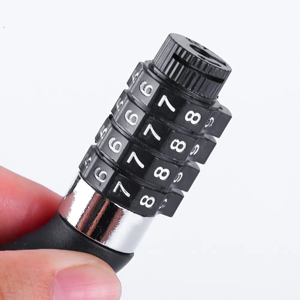 Bicycle Lock 4 Digit Password