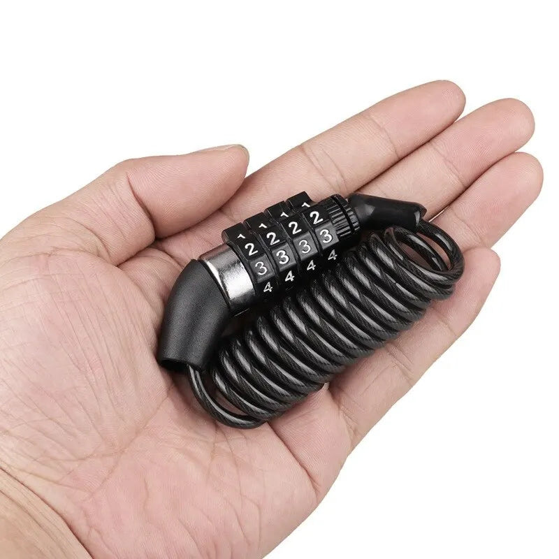 Bicycle Lock 4 Digit Password