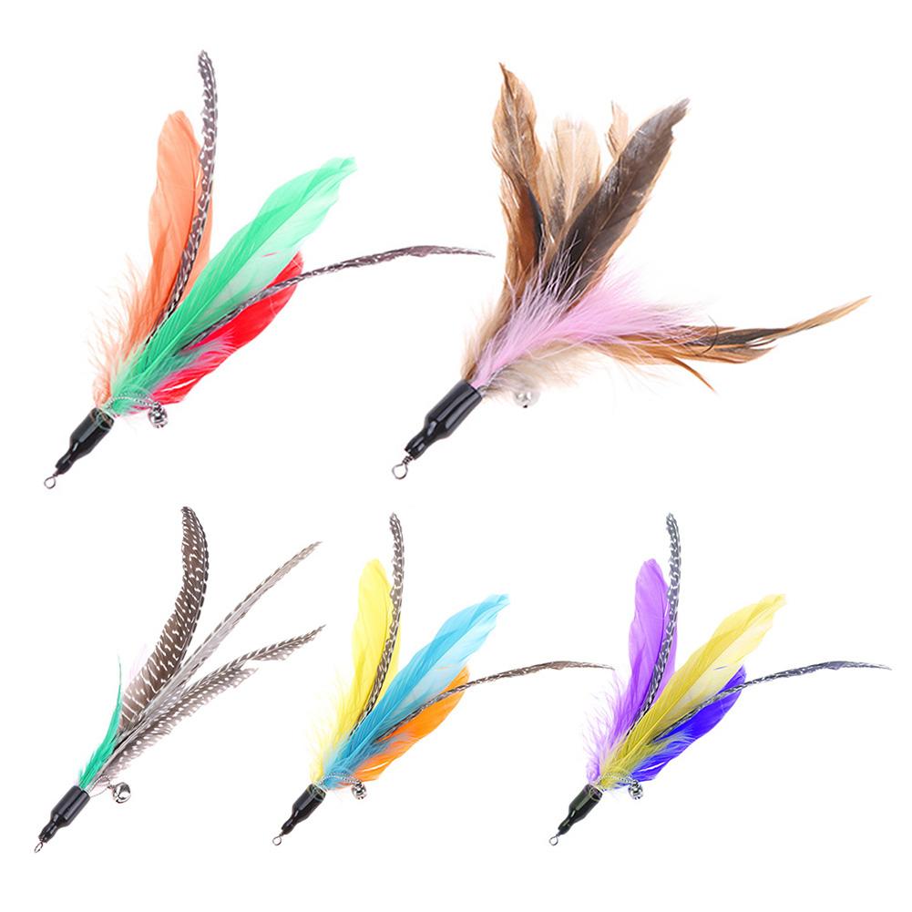 Bird Feather Cat Toy - Replacement - 2pk