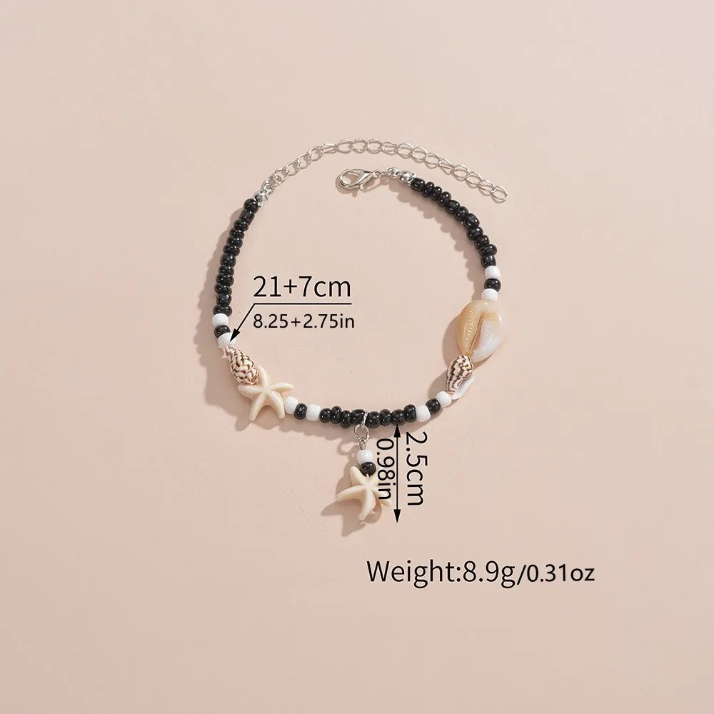Bohemia Shell Anklet