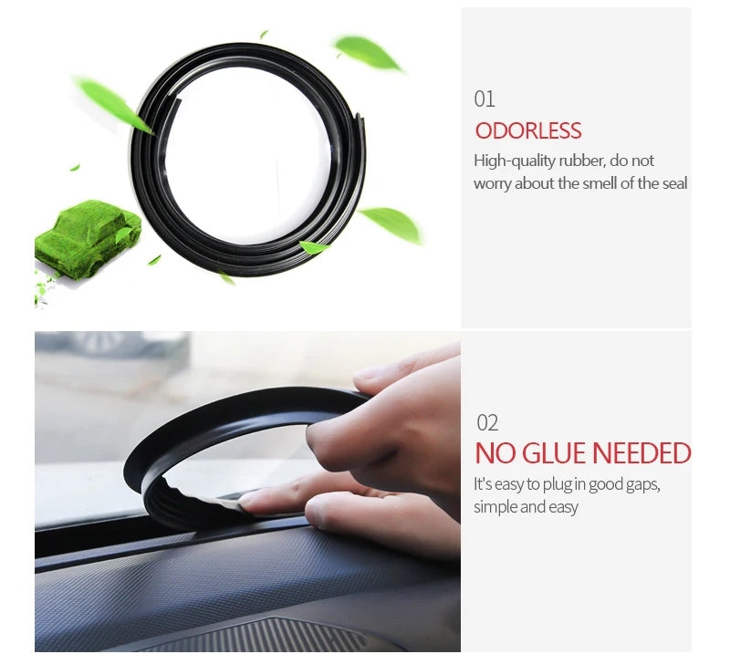 Car Dashboard Sealing Strip - 1.6m