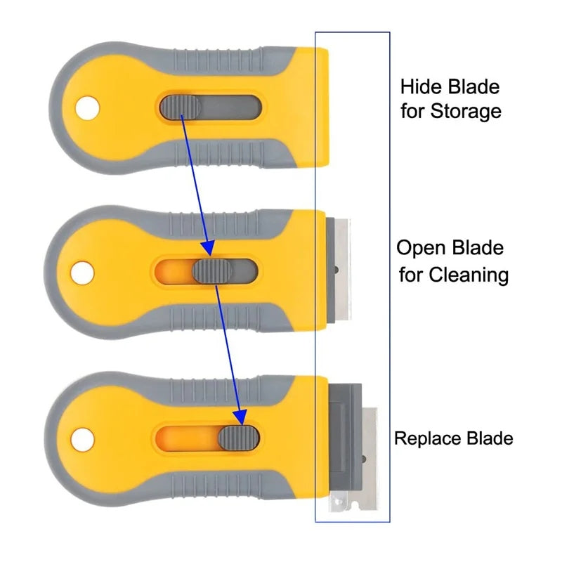 Ceramic Glass Hob Scraper with Blades