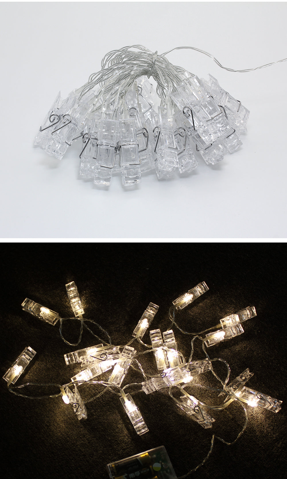 Photo Clips String Lights