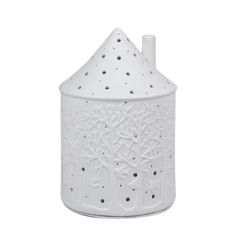 Christmas Ceramic Tealight Candle Holder