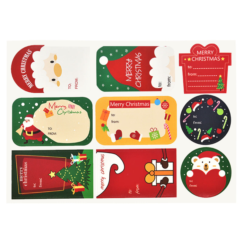 Christmas Parcel Stickers