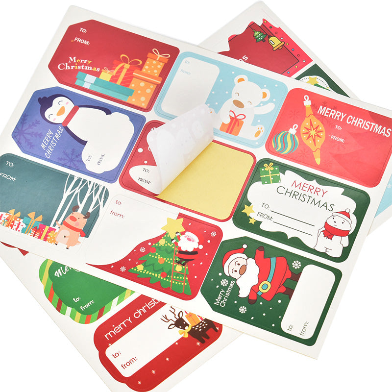 Christmas Parcel Stickers
