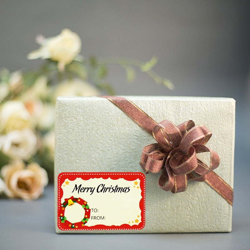 Christmas Parcel Stickers