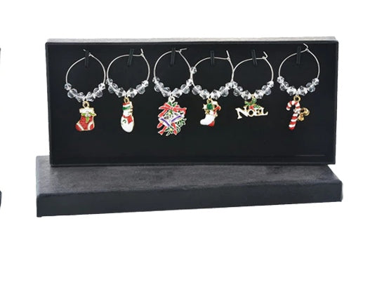 Christmas Wine Glass Charms