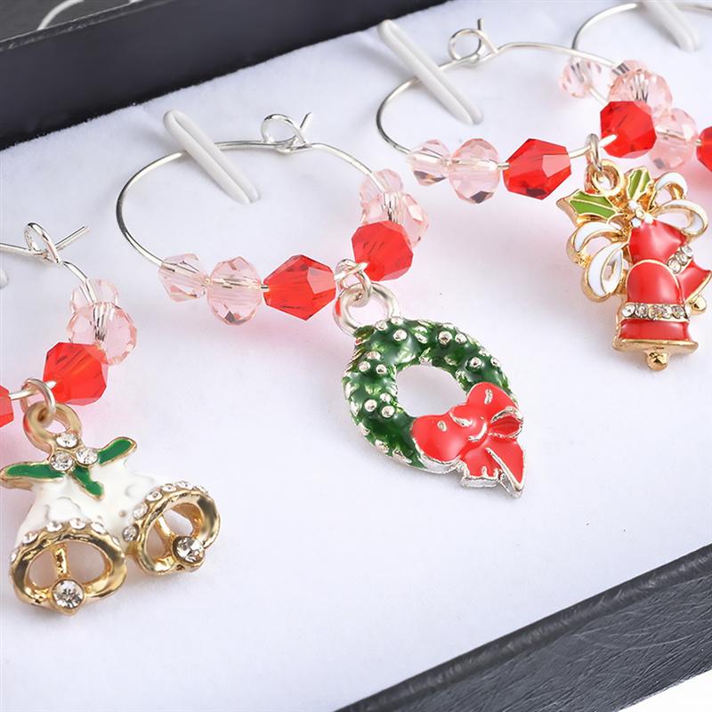 Christmas Wine Glass Charms