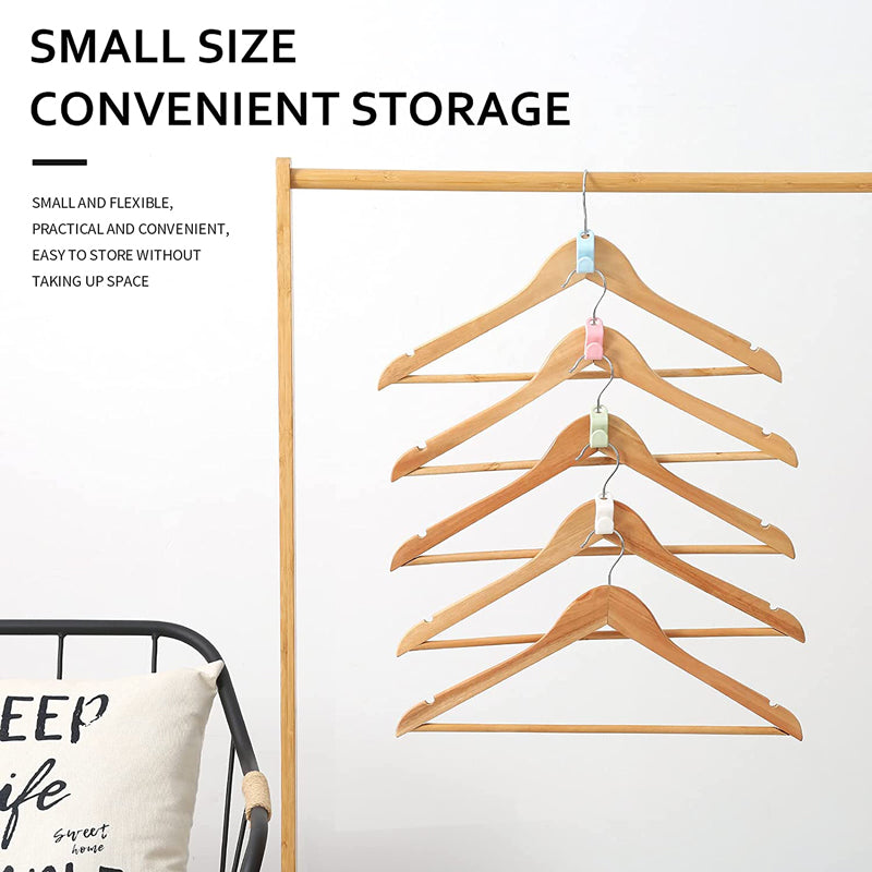 Clothes Hanger Connector Hooks - 25pk