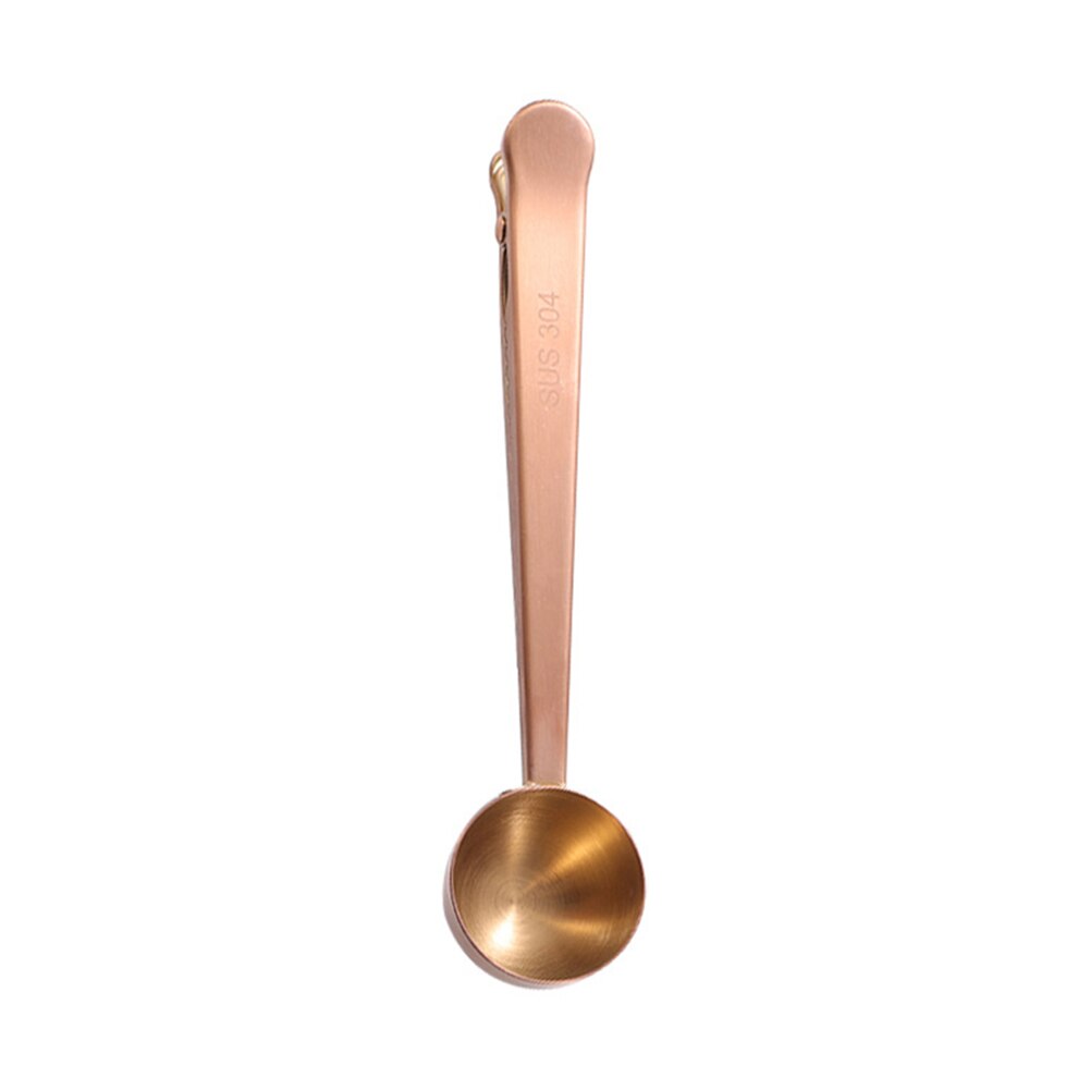 Stainless Steel Coffee Spoon with Clip