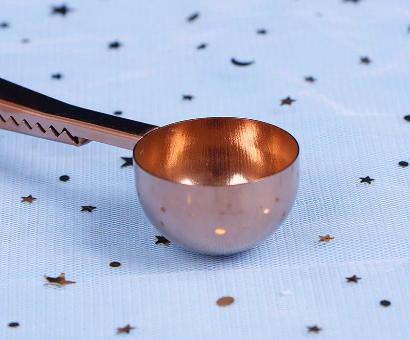 Stainless Steel Coffee Spoon with Clip