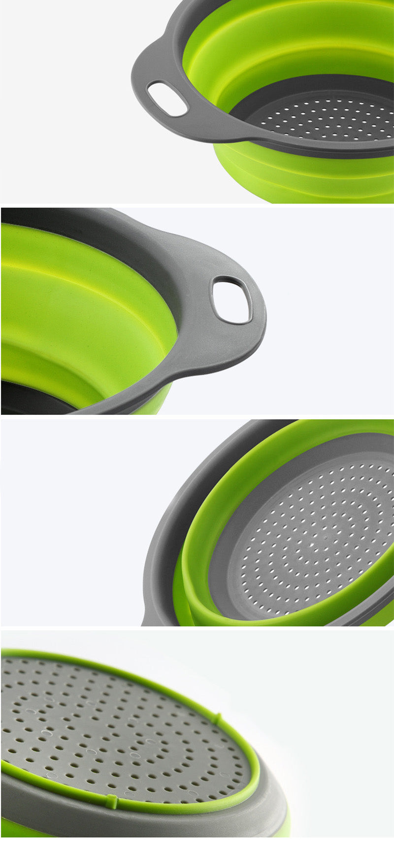 Collapsible Silicone Colander