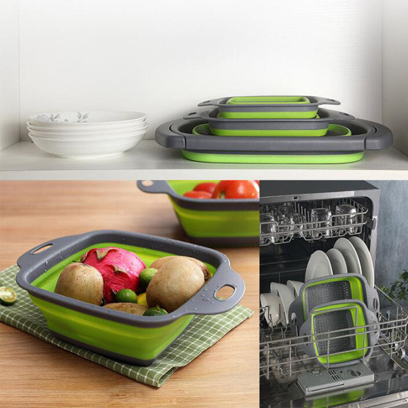 Collapsible Silicone Colander