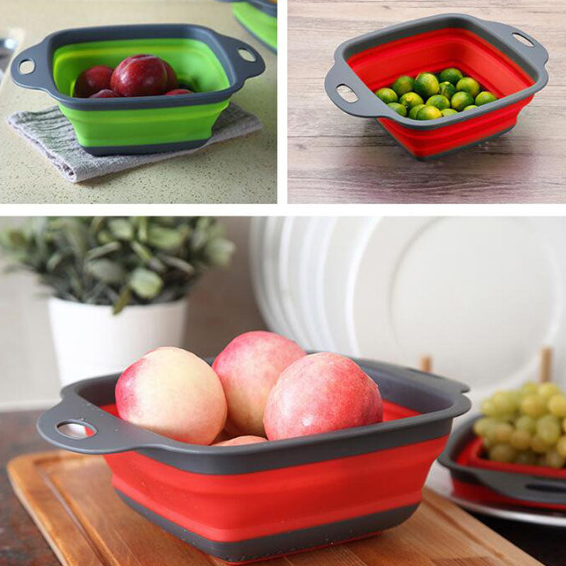 Collapsible Silicone Colander