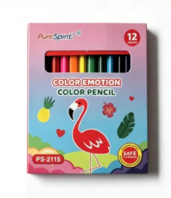 Coloured Mini Pencils - 12pk