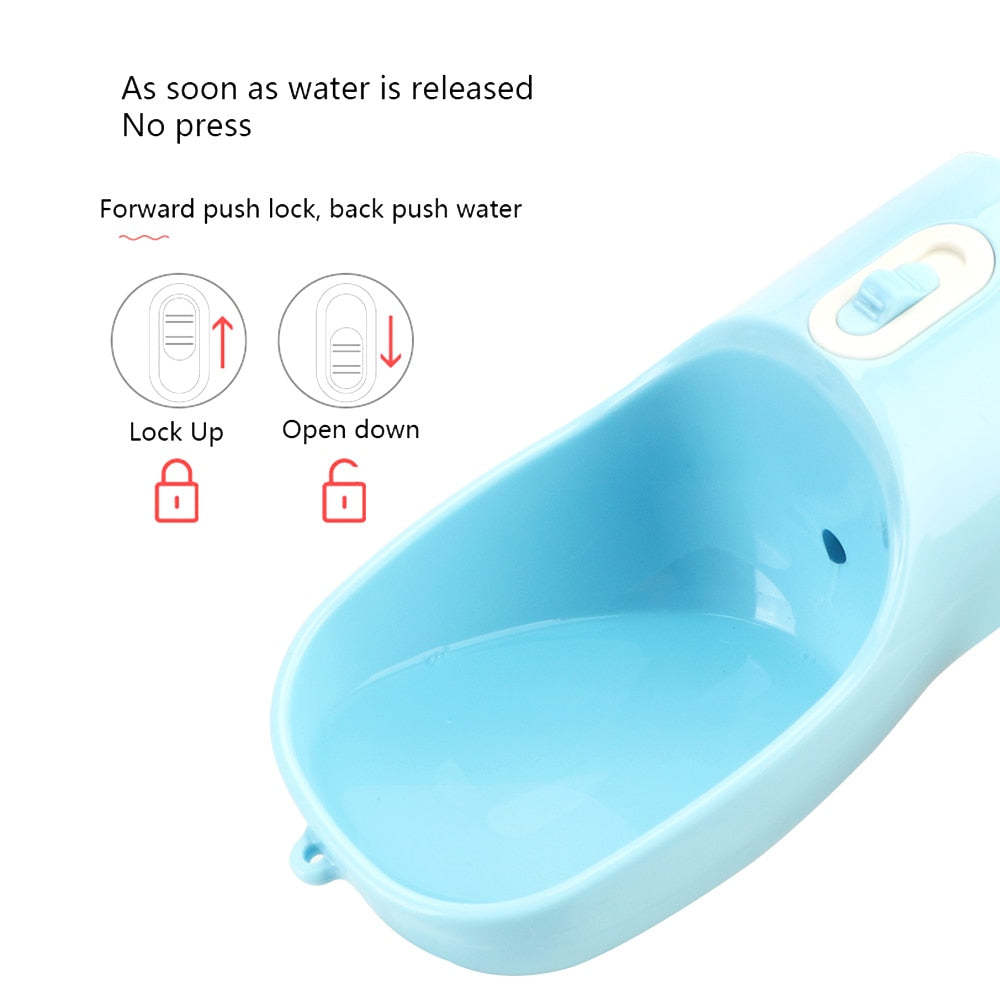 Dog Travel Water & Food Bottle