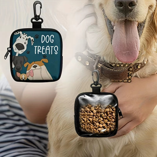 Dog Treats Bag with transparent window