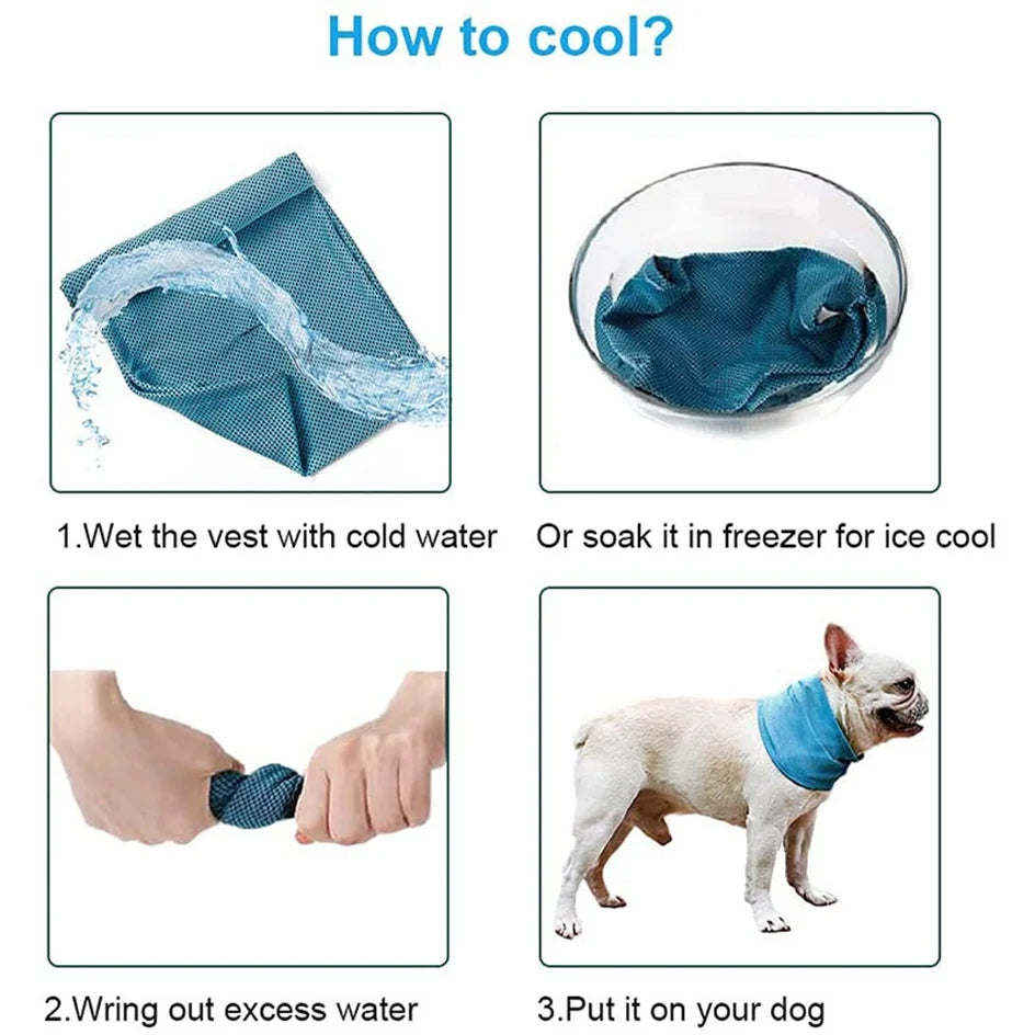 Dog Cooling Bandana