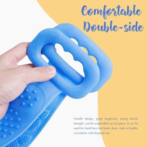 Double Sided Silicone Back Scrubber