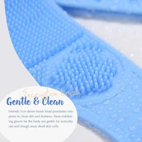 Double Sided Silicone Back Scrubber
