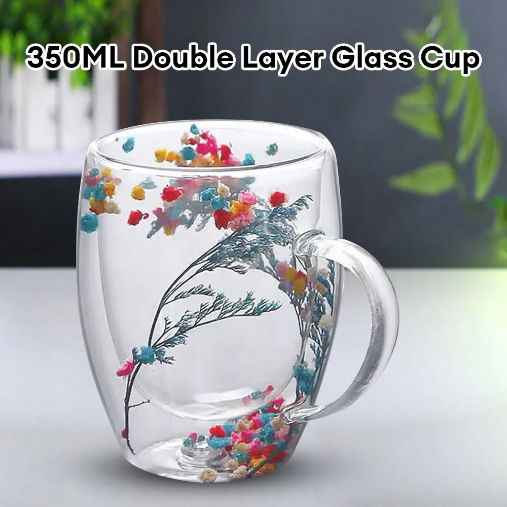 Double Wall Glass Mug