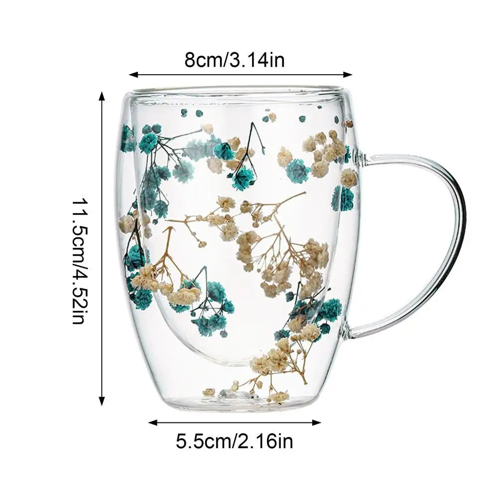 Double Wall Glass Mug