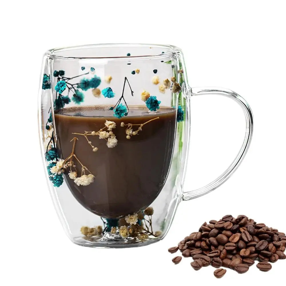 Double Wall Glass Mug
