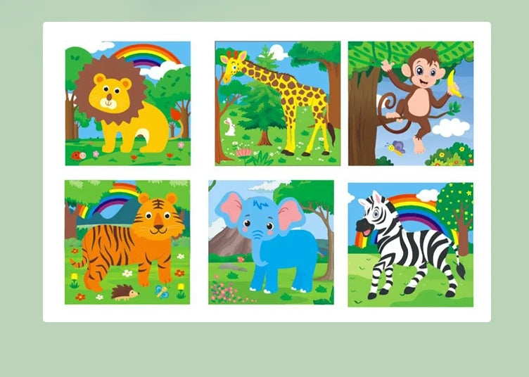 Educational Wooden Block Puzzle