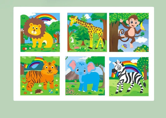 Educational Wooden Block Puzzle