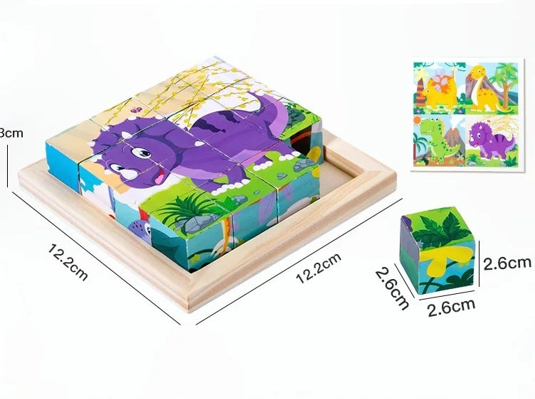 Educational Wooden Block Puzzle