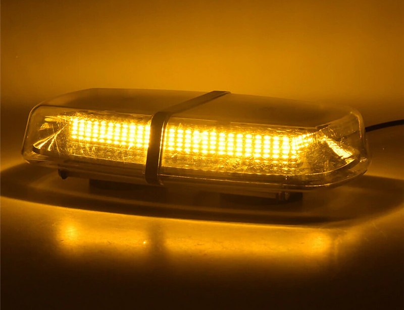 Strobe Emergency Flashing Warning Light Amber