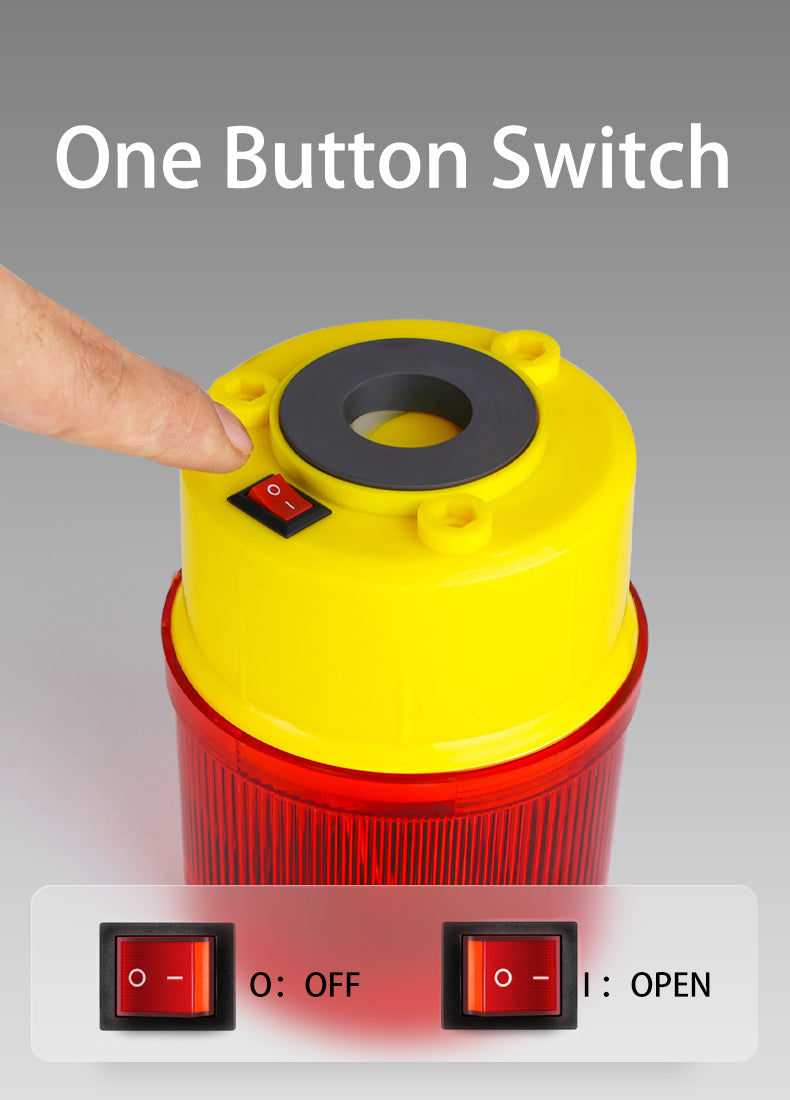 Emergency Warning Solar Light
