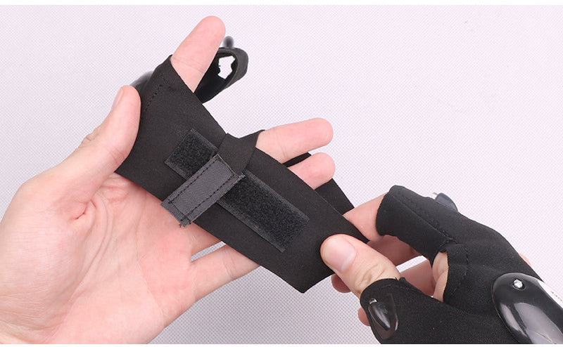 Fingerless Glove LED Flashlight