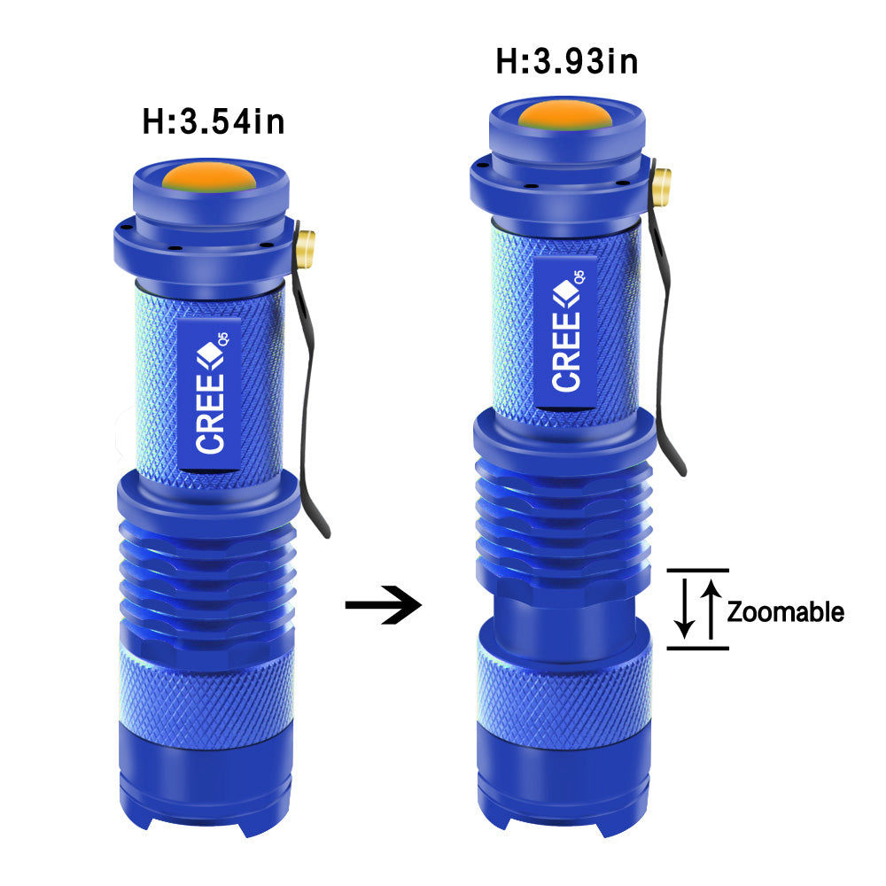 Mini Flashlight CREE Q5 LED Torch