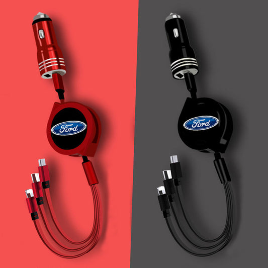 Ford USB 3 in 1 Car Charger